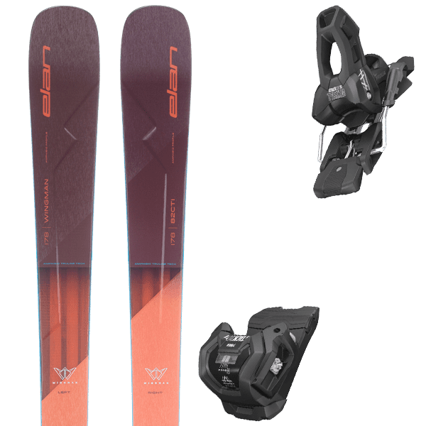 Pack ski ELAN WINGMAN 82 CTI + Fix