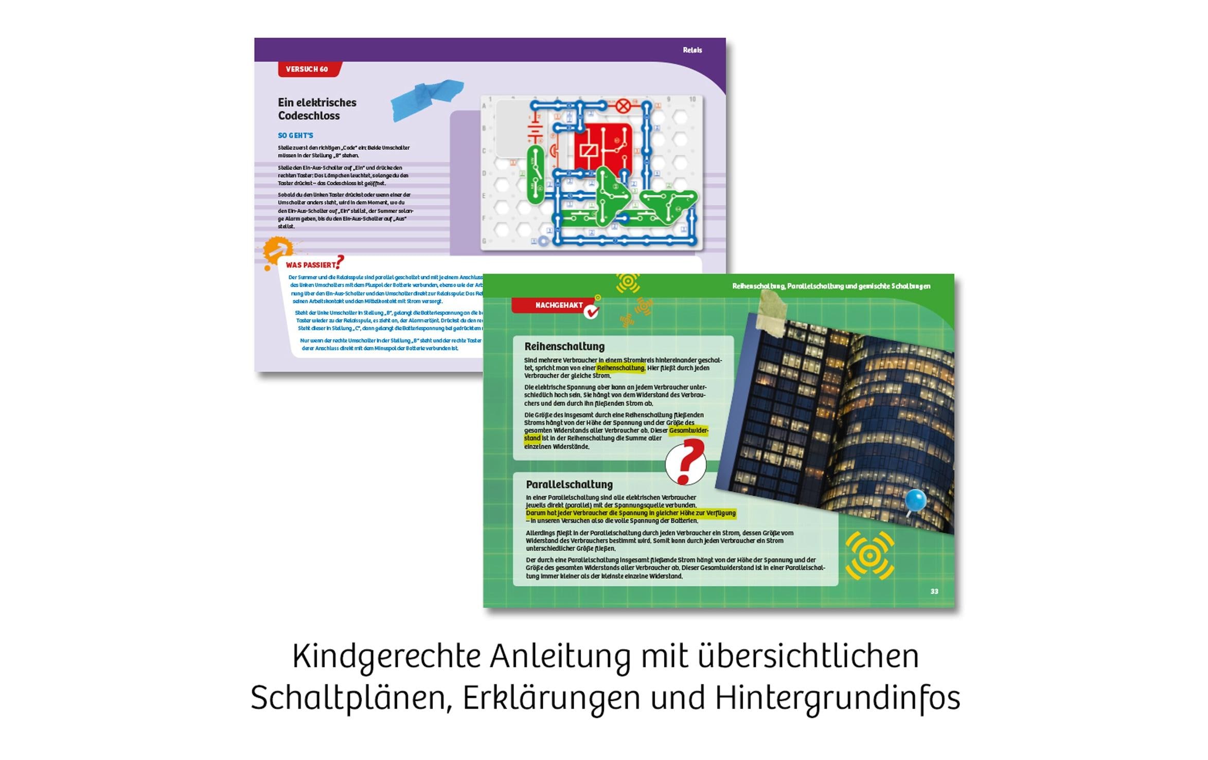 Experimentierkasten Easy Elektro – StartStromkreise mit Motor und Messgerät