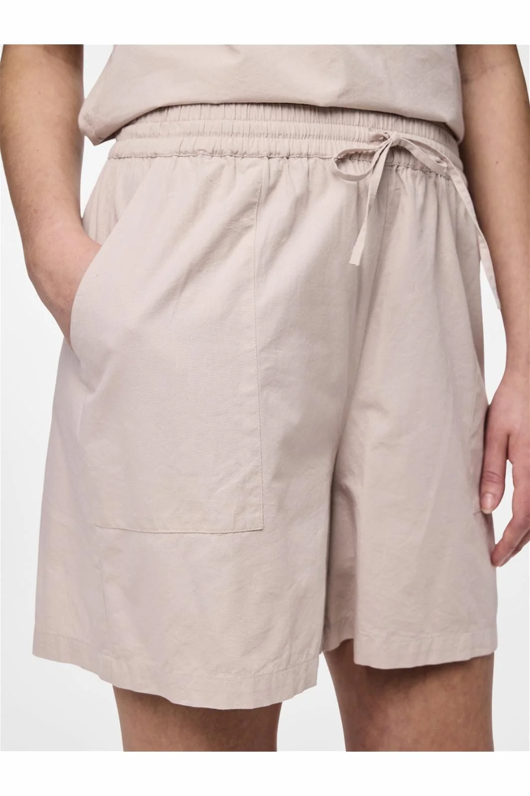 Pieces Pckarson Shorts 4506114 silver gray