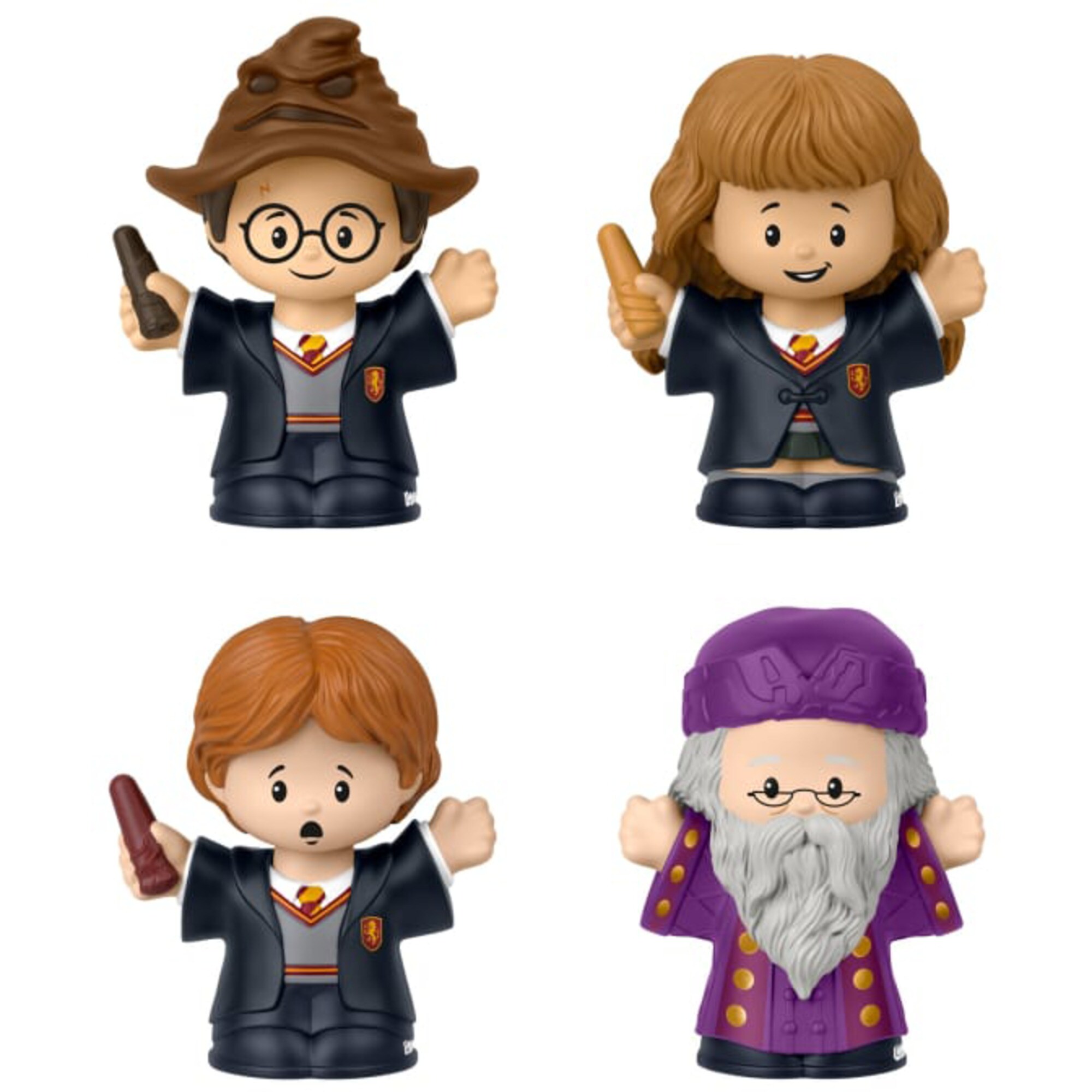 Mattel Spielfigur Little People Collector HP Socer´s Stone 4 Figuren