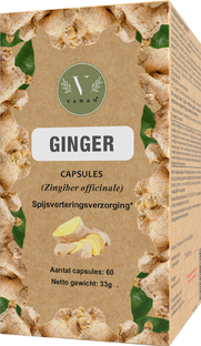 Vanan Ginger Capsules 60CP