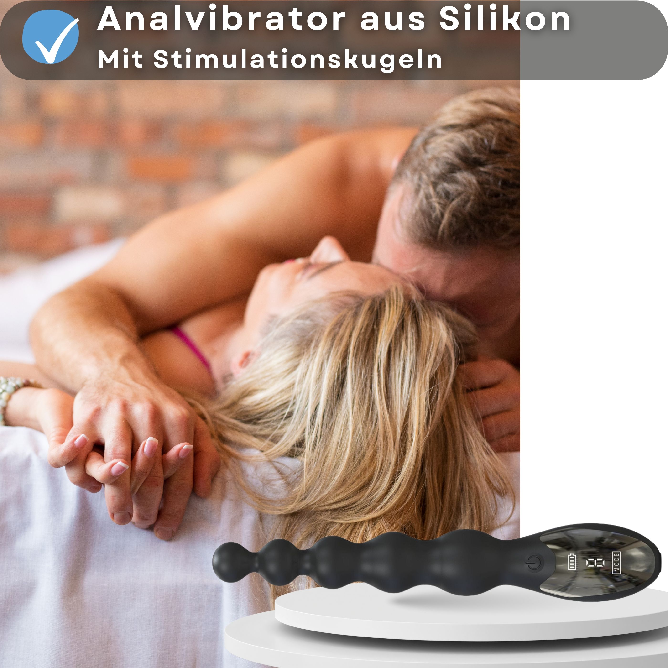 Lovelyness - Analvibrator mit Kugeln