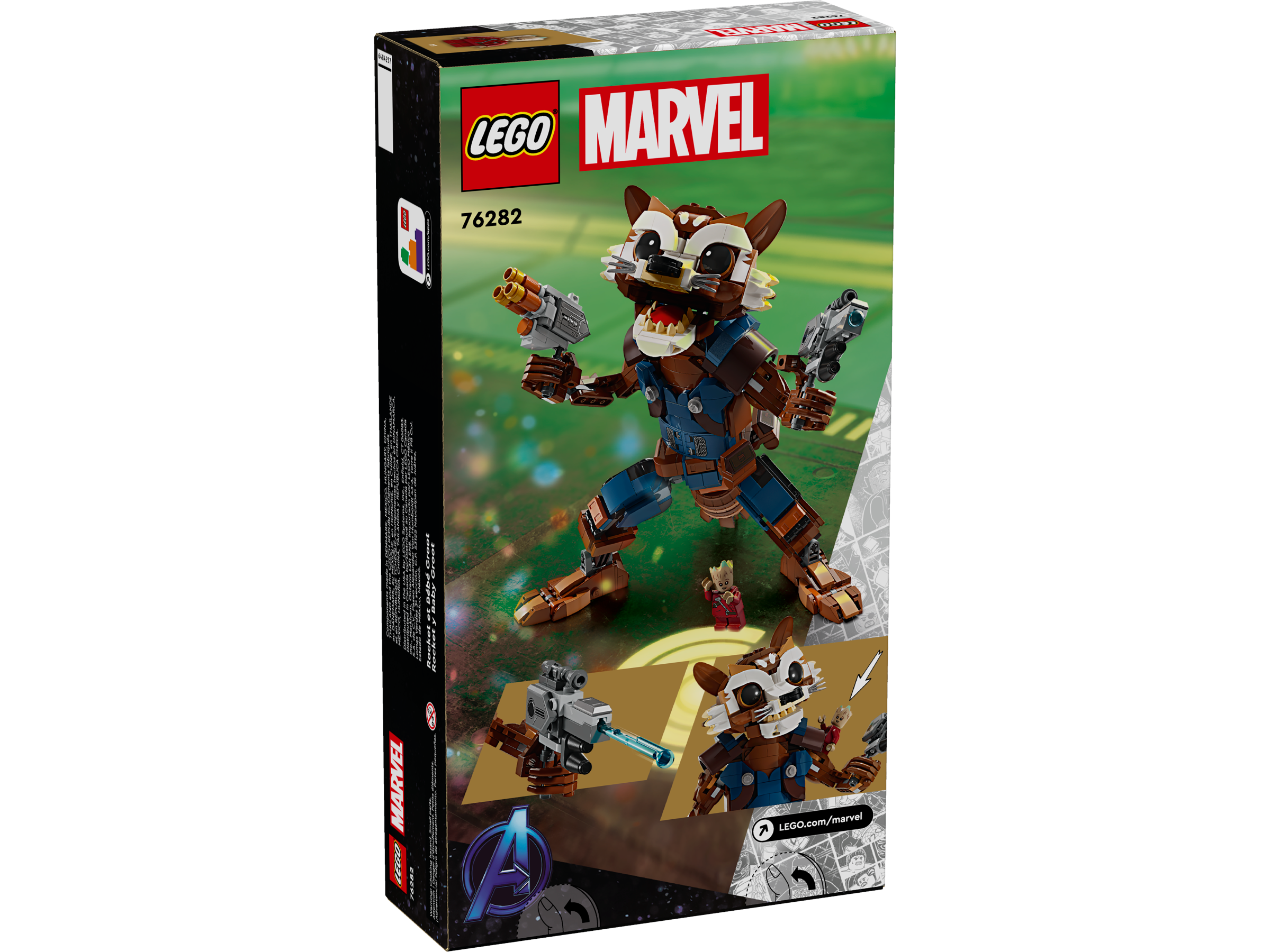 Foguete e Bebê Groot 76282