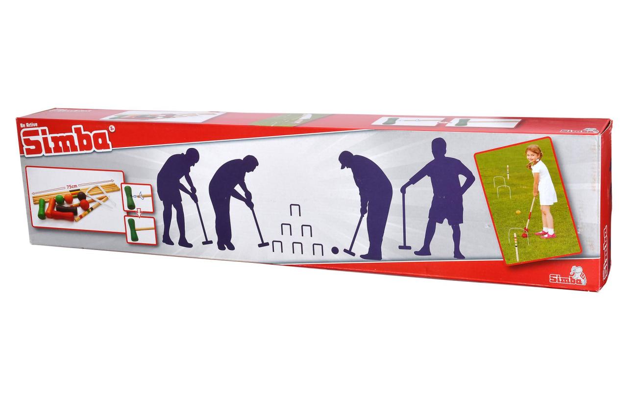 Croquet Set met hamers, ballen en poortjes