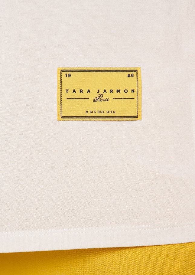 T-Shirt Trinidadblanc en coton