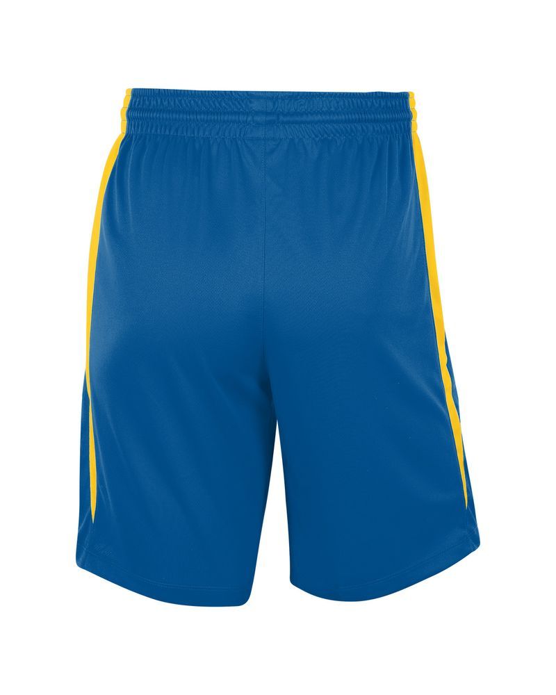 Short de basket Nike Team Bleu Royal & Jaune pour homme