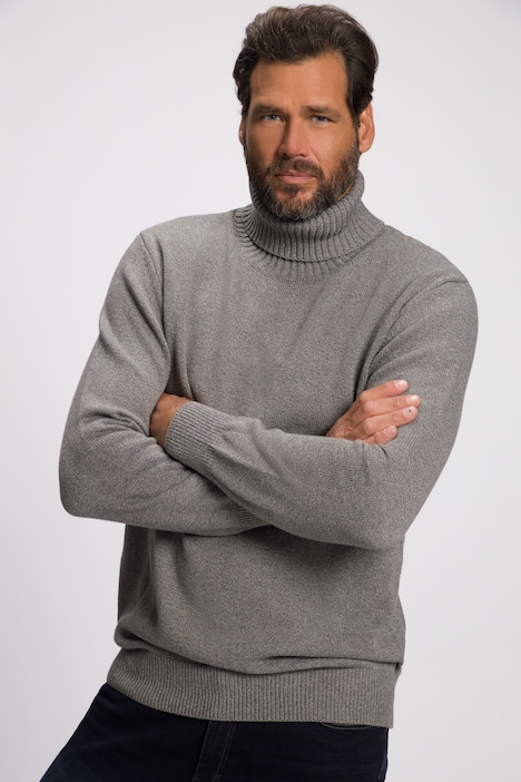 Rollkragenpullover, Strick