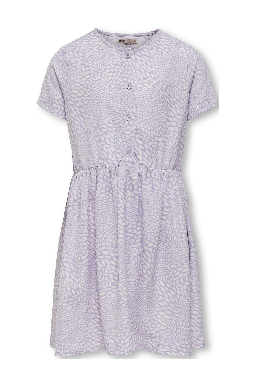 ONLY jurk KOGLINO-DANI met dierenprint lila