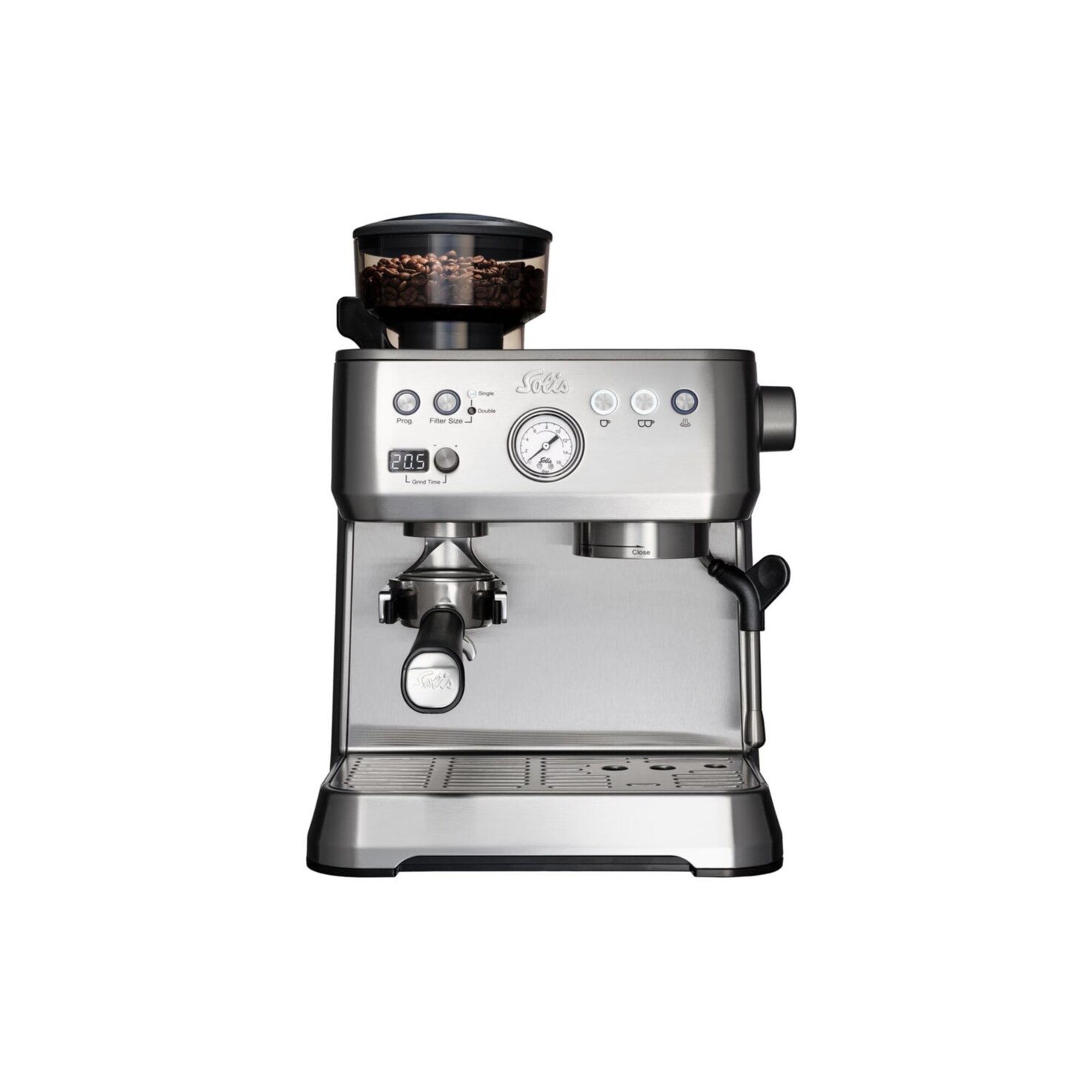 Solis Siebträgermaschine Grind & Infuse Perfetta