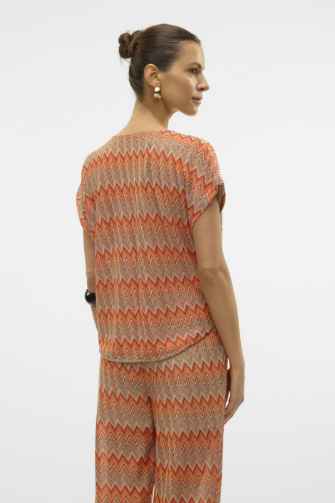 Vero Moda oranje dames t-shirt