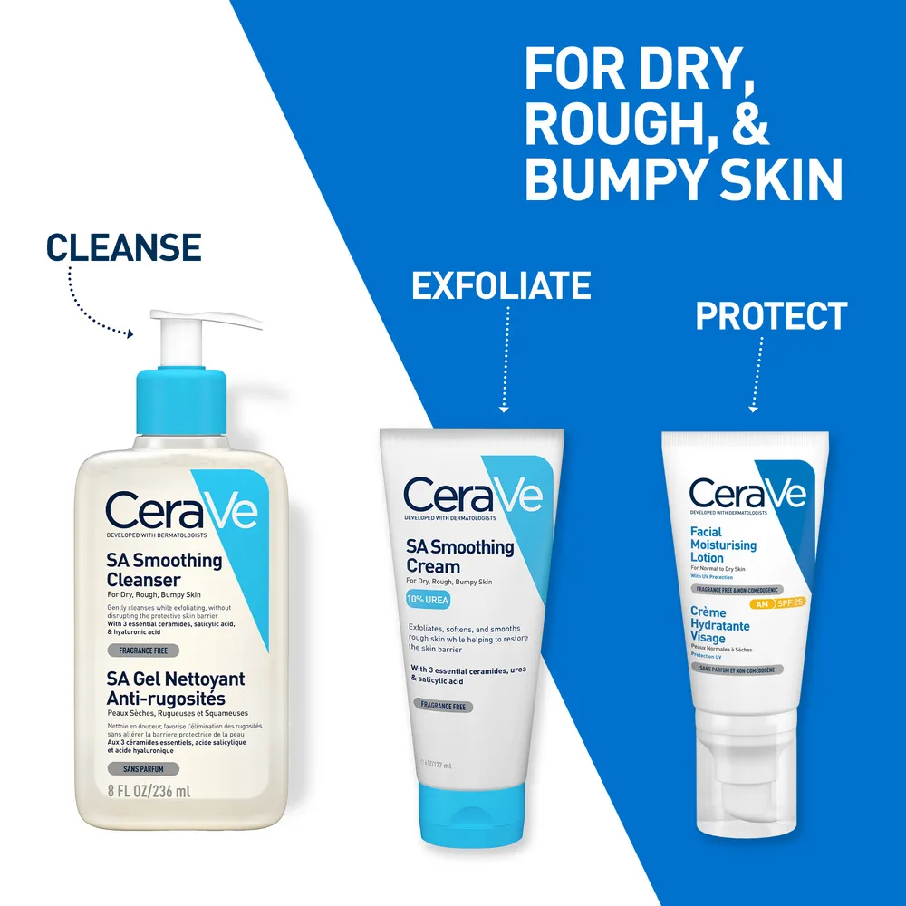 CeraVe SA Smoothing Cleanser - 236 ml.