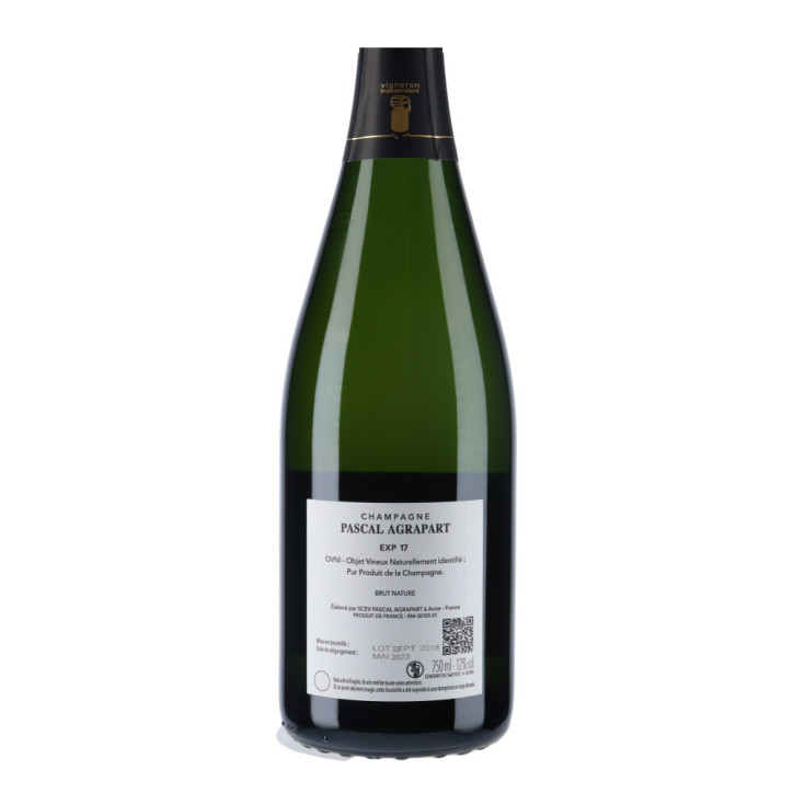Champagne Pascal Agrapart Brut Nature Blanc de Blancs Grand Cru 