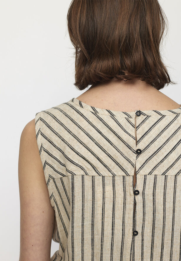esmé studios ESKasia Playsuits Pure cashmere pinstripe