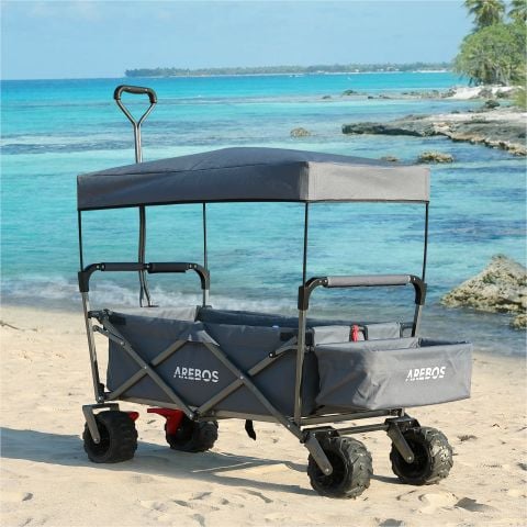 Bollerwagen mit Dach Standard
