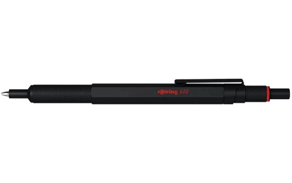 Gelschreiber 600 Schwarz 0.55 mmFeinminenstift mit Metallschaft