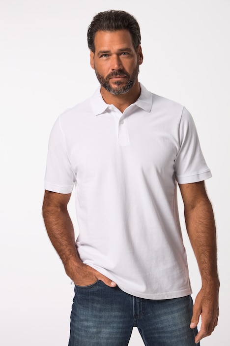 Poloshirt, Basic, Halbarm, Piqué, bis 10XL
