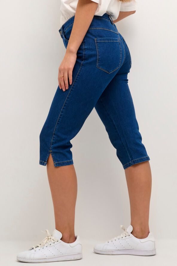Kaffe KAvicky Capri Jeans Medium blue washed denim