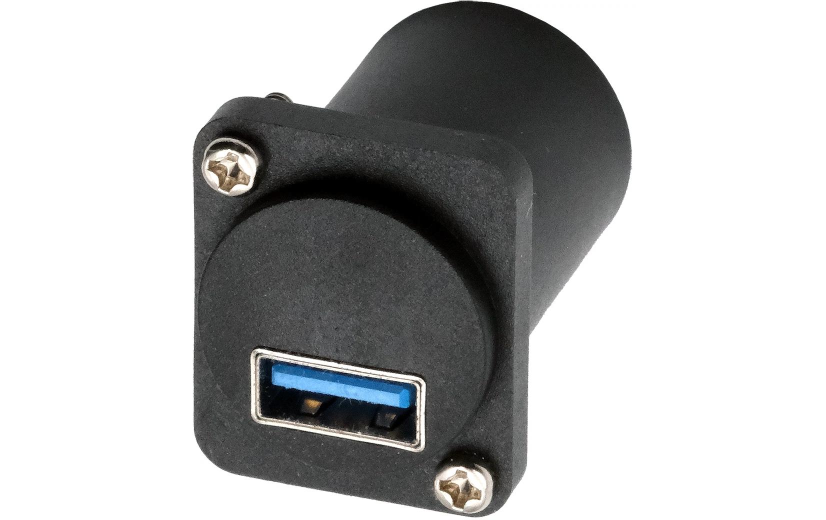 USB 3.1 Adapter D-Typ USB-A Buchse - USB-B BuchseD-Typ Adapter USB-A Buchse zu USB-B Buchse, USB 3.2 Gen 1