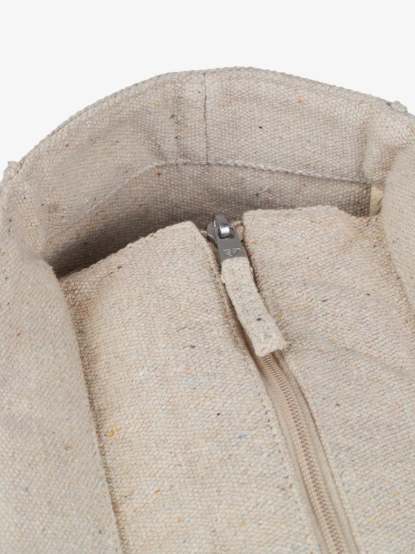 Drink The Wave Tote bag Beige Femme