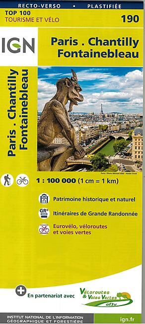 IGN - TOP 100 190 PARIS CHANTILLY FONTAINEBLEAU
