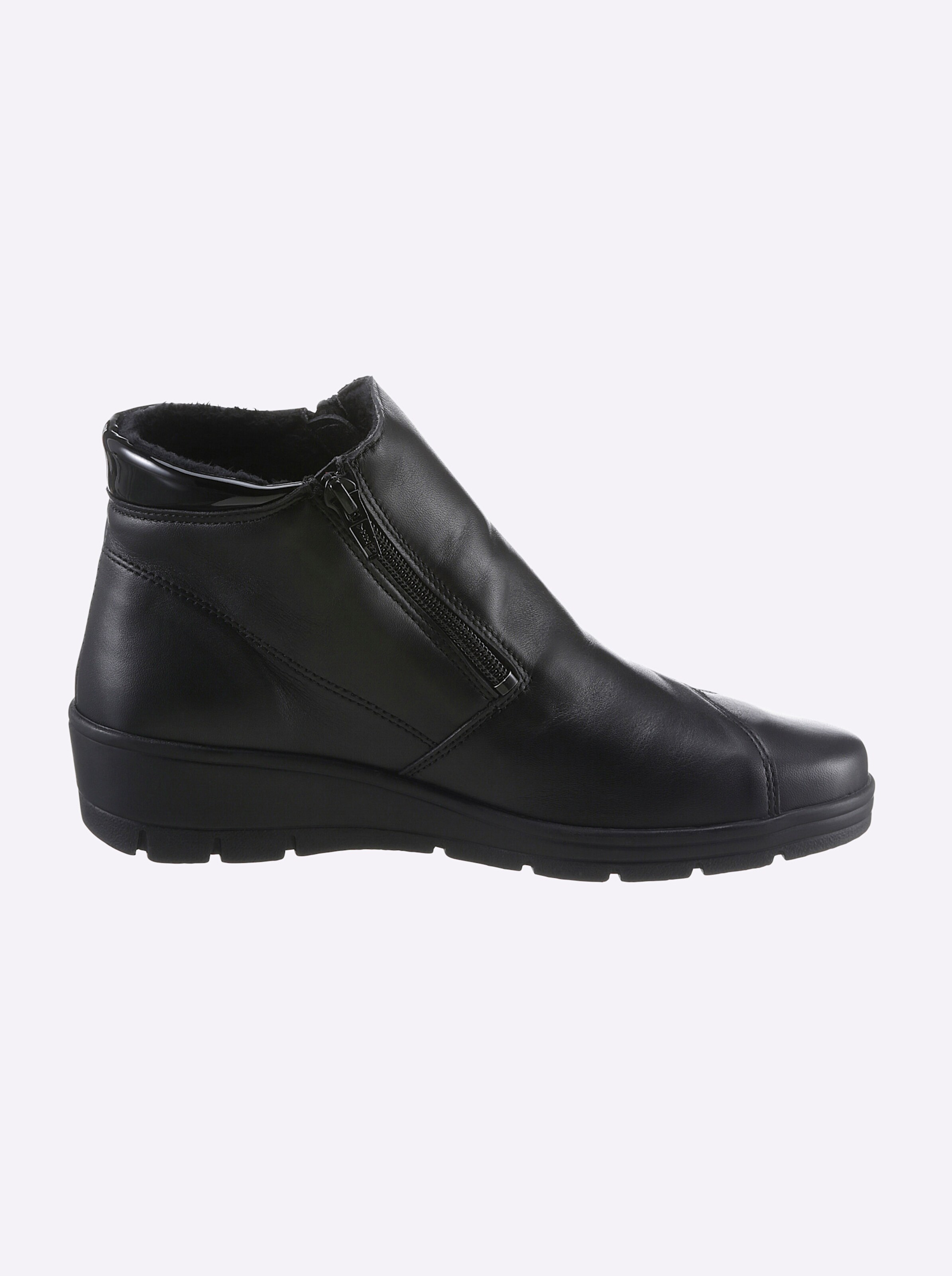 airsoft comfort+ Stiefelette in schwarz