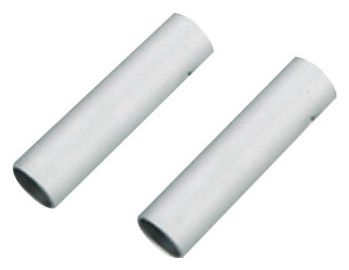 Embouts Jagwire Double-Ended Housing Connector-4mm Shift-Silver 10pcs