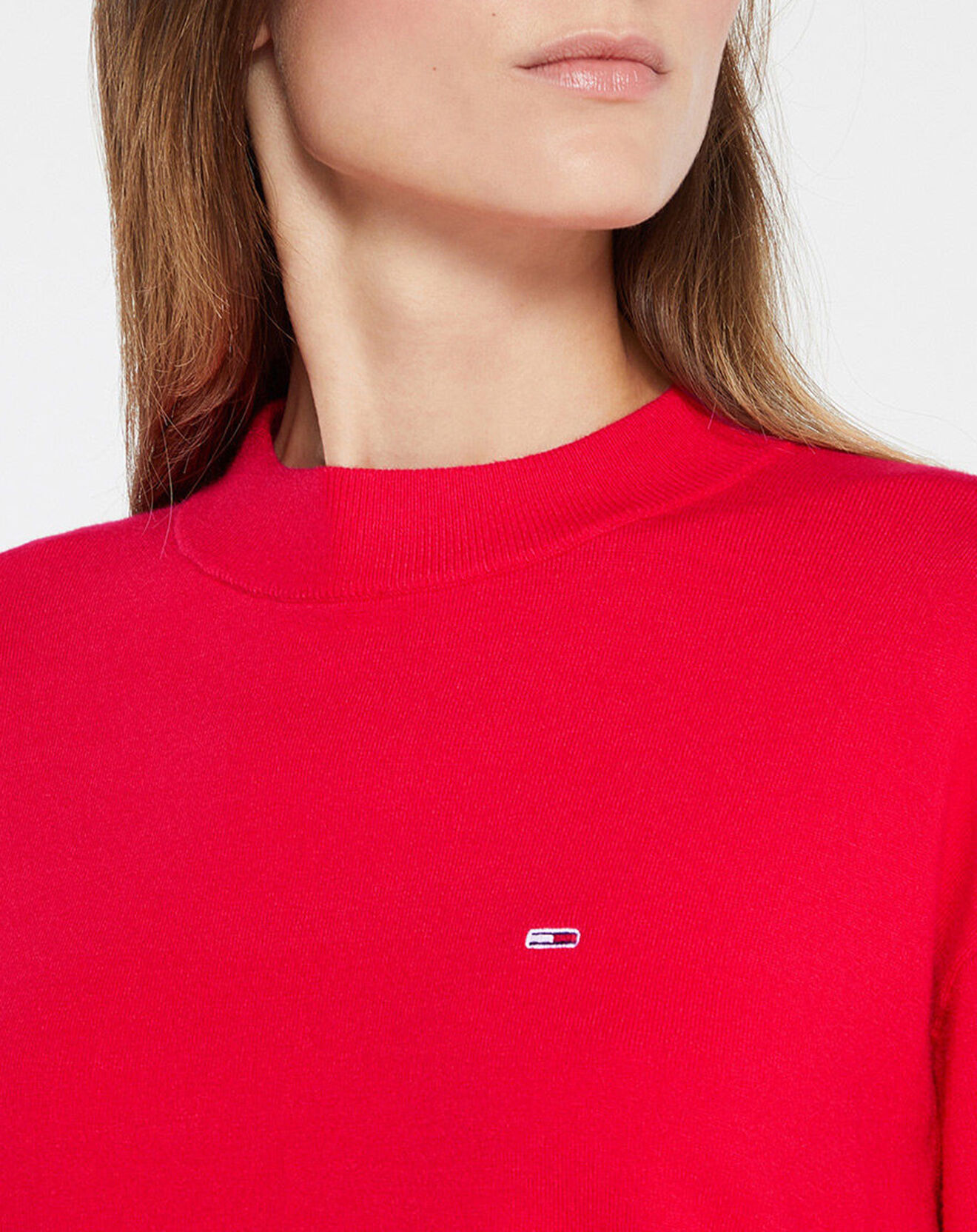 Tommy Jeans Pull Essential rouge