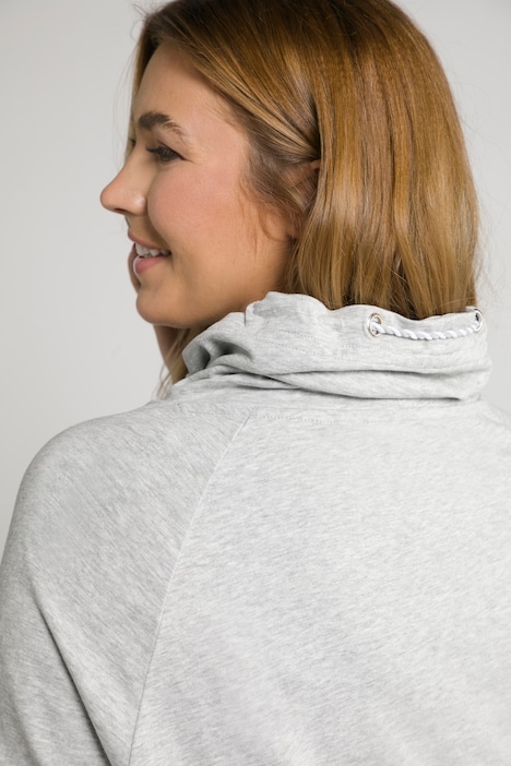 Bellieva-Sweatshirt, elastische Seitennähte, Langarm
