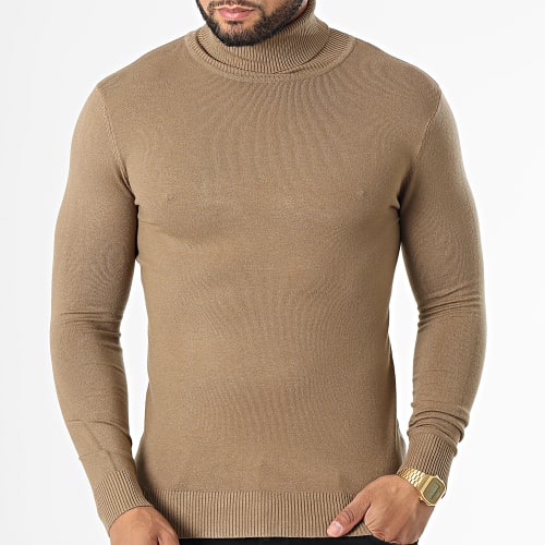 Pull Col Roulé LD-690018 Camel