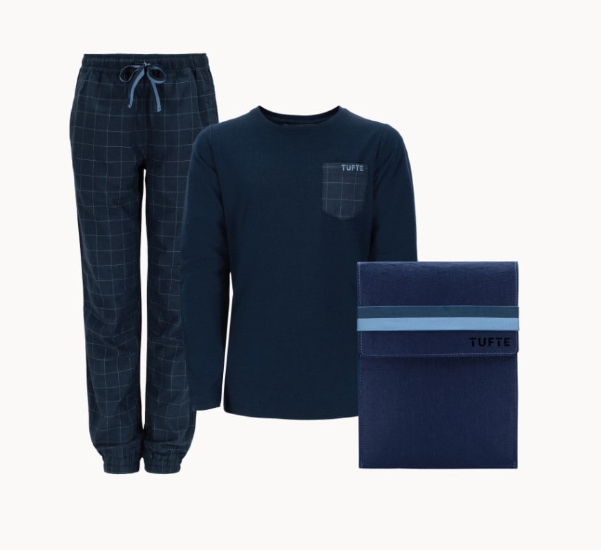 Tufte Nattsmelle Pyjamas, Barn/Jr<br>Supermyk og komfortabel!