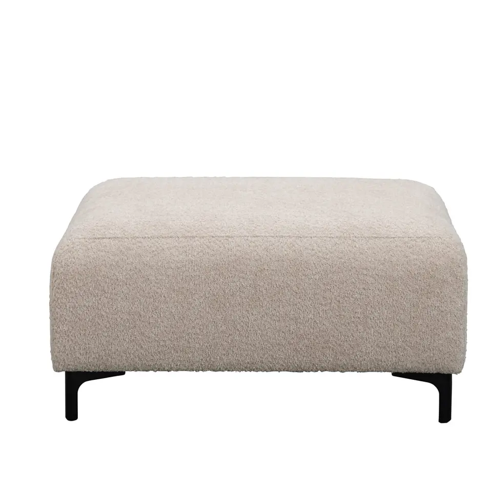 Hocker Elsa - stof Anthology - beige - 46x99x77 cm