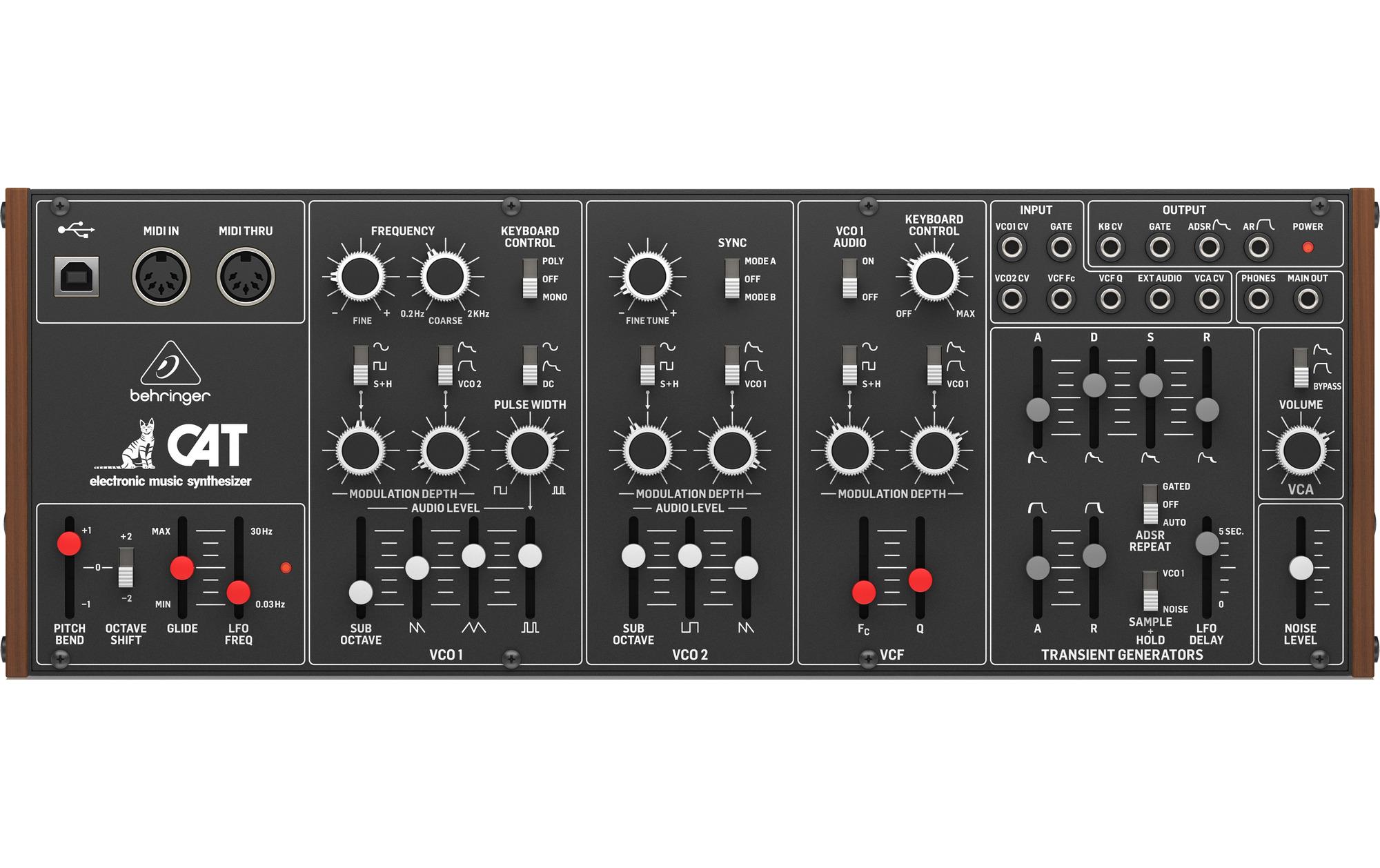 Synthesizer CAT<br>Duophoner Analogsynthesizer