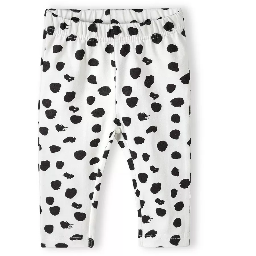 MINOTI Sweatshirt und Leggings im Set GrünCremeweiß