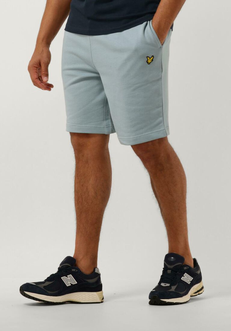 LYLE & SCOTT blauwe lyle & scott korte broek sweat shorts
