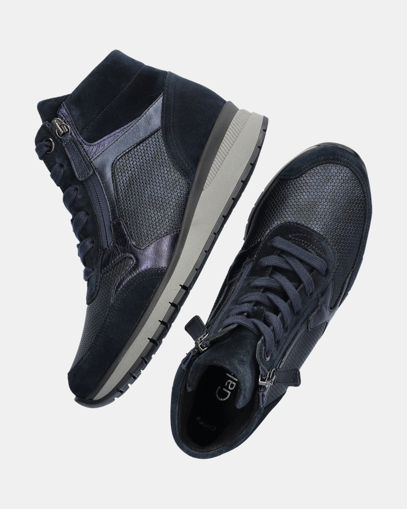 Gabor Hoge sneakers  - blauw