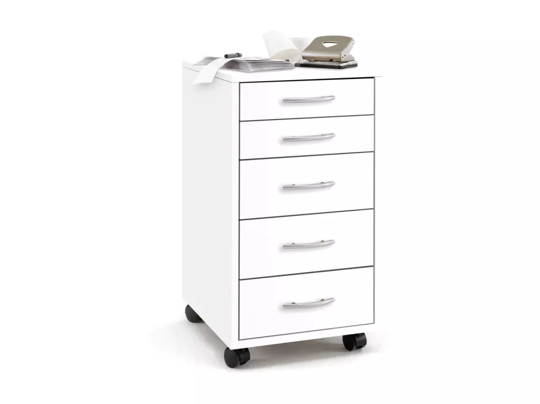 Caisson de Bureau 5 Tiroirs 