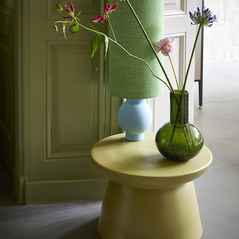 HKliving Earthenware Bijzettafel XL - Green