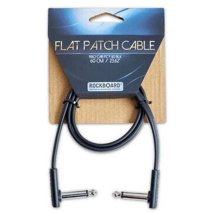 RockBoard Flat Patch Cable mono jack haaks 60 cm