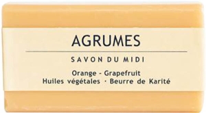 Savon du Midi Seife mit Karité-Butter Orange-Grapefruit, 100g
