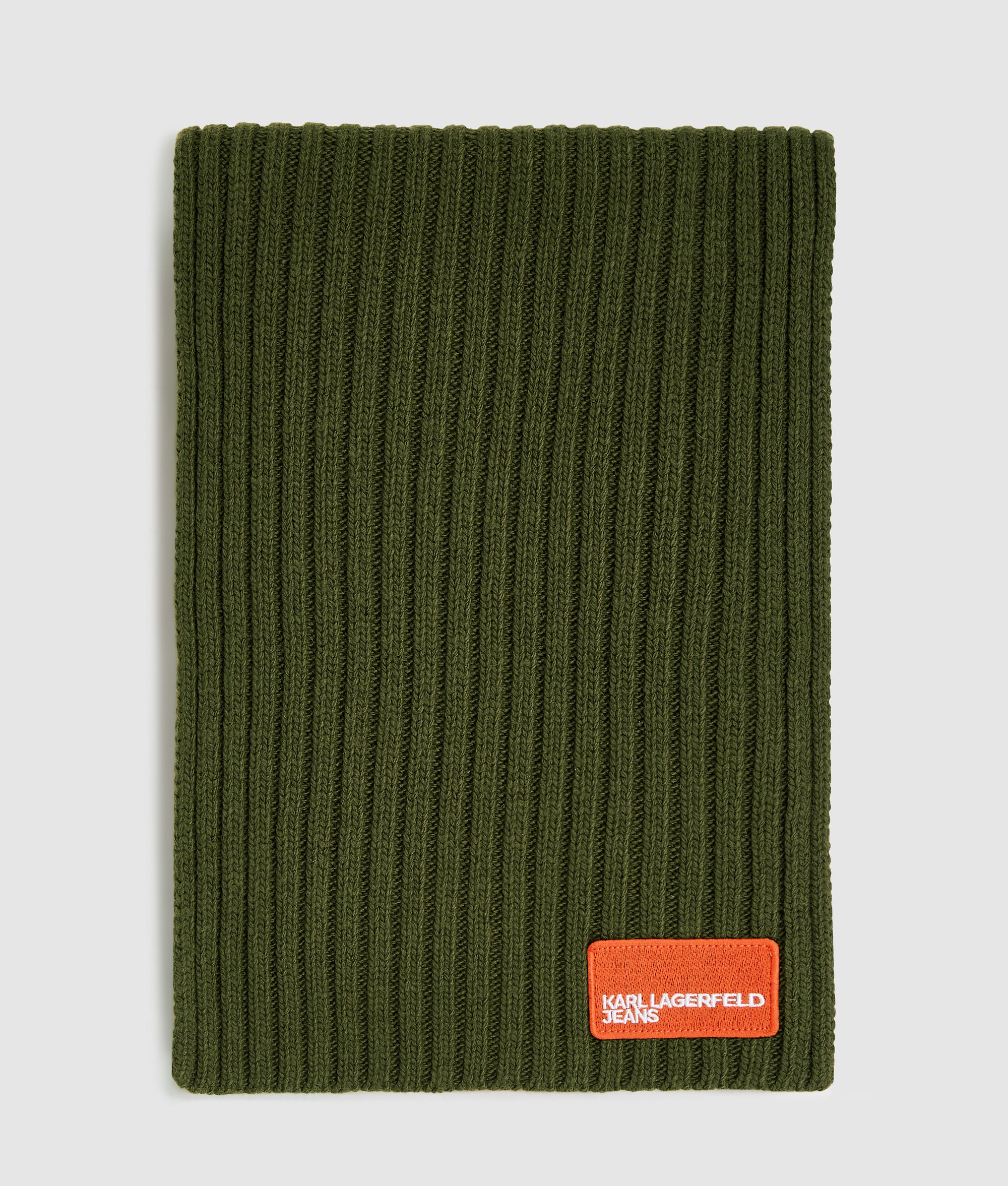 Sjaal met logopatch