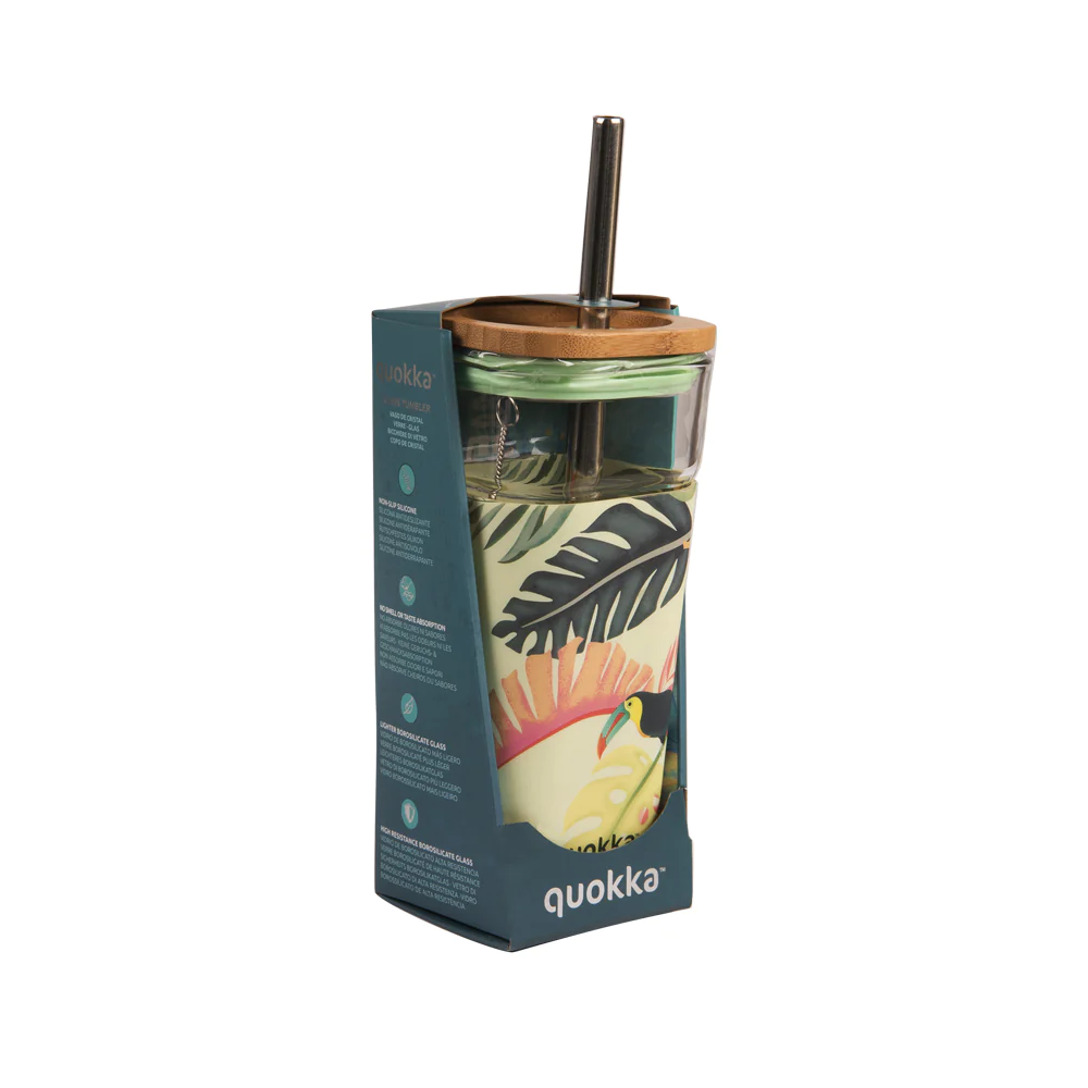 Travel mug Liquid Cube toucans 54 cl Quokka