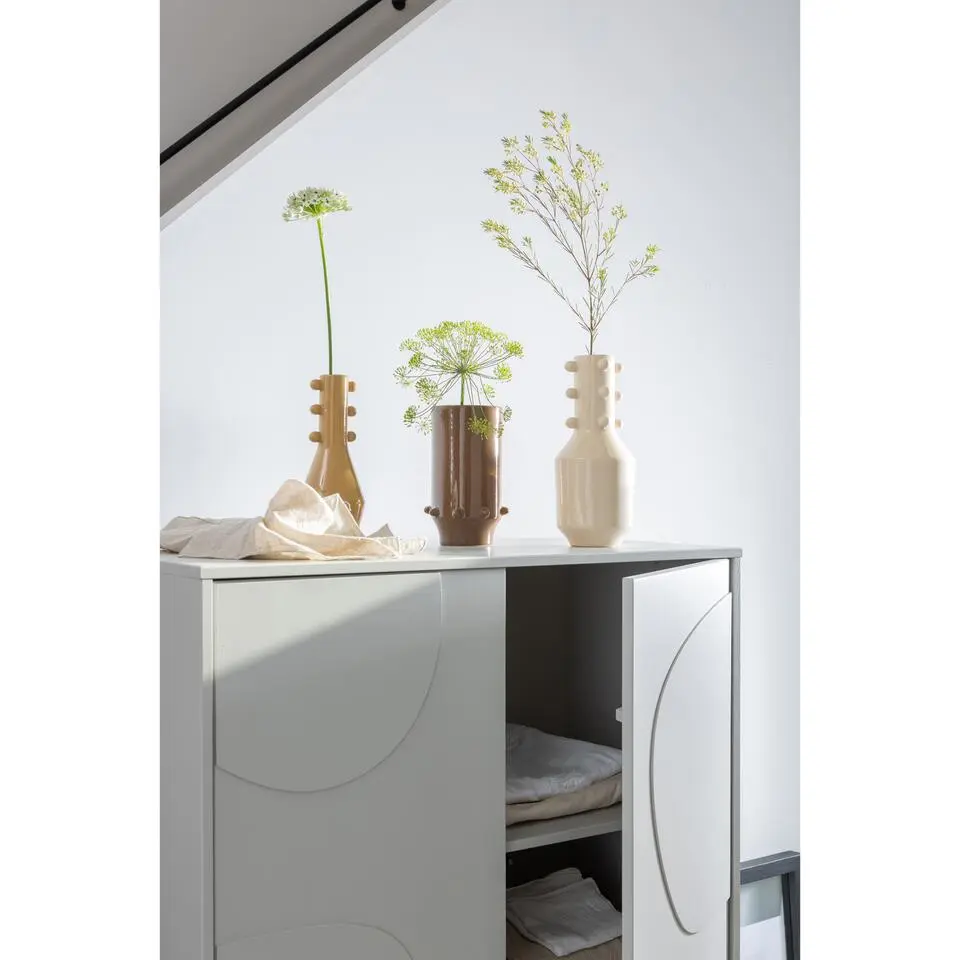 WOOOD Cadiz Opbergkast - Grenen - Mist - 135x85x40
