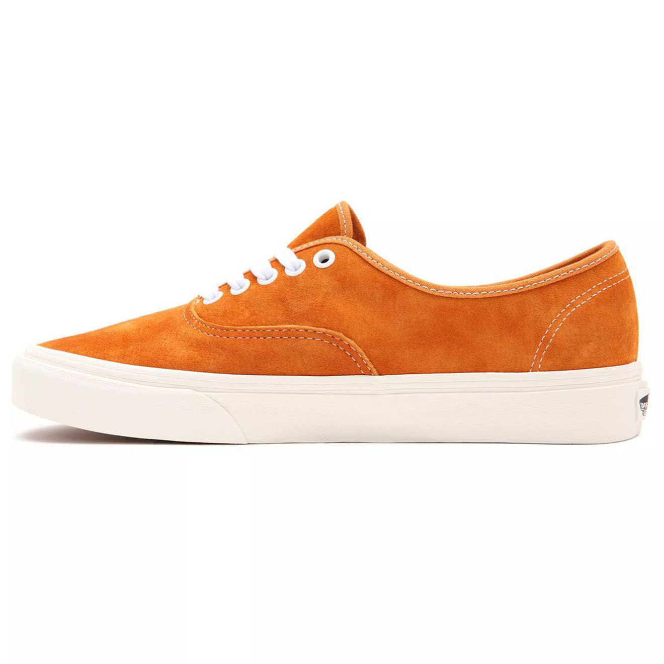 Vans Sneakers en Velours de Cuir Authentic orange