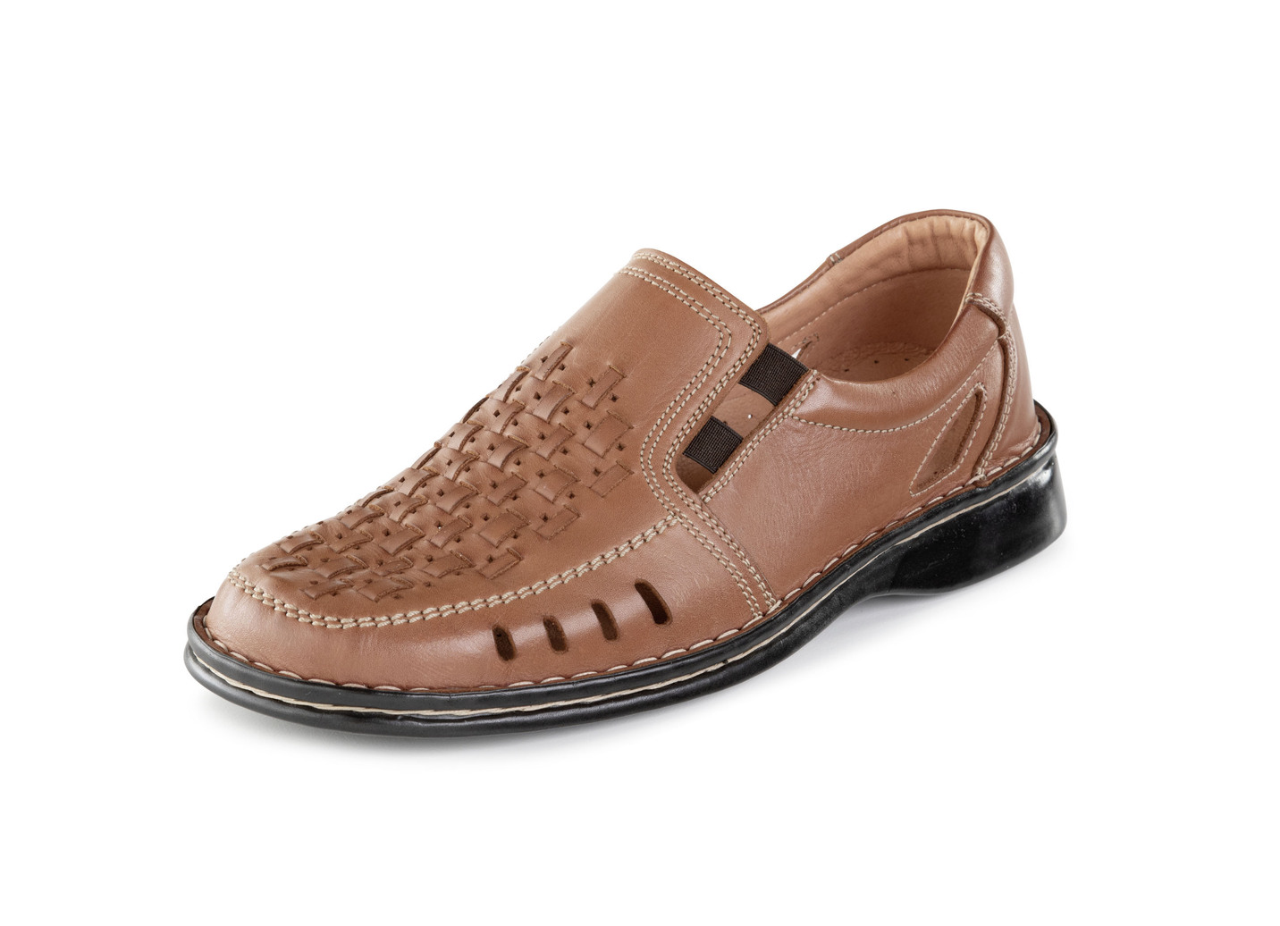 GINO GALANTE Slipper mit luftigen Durchbrüchen