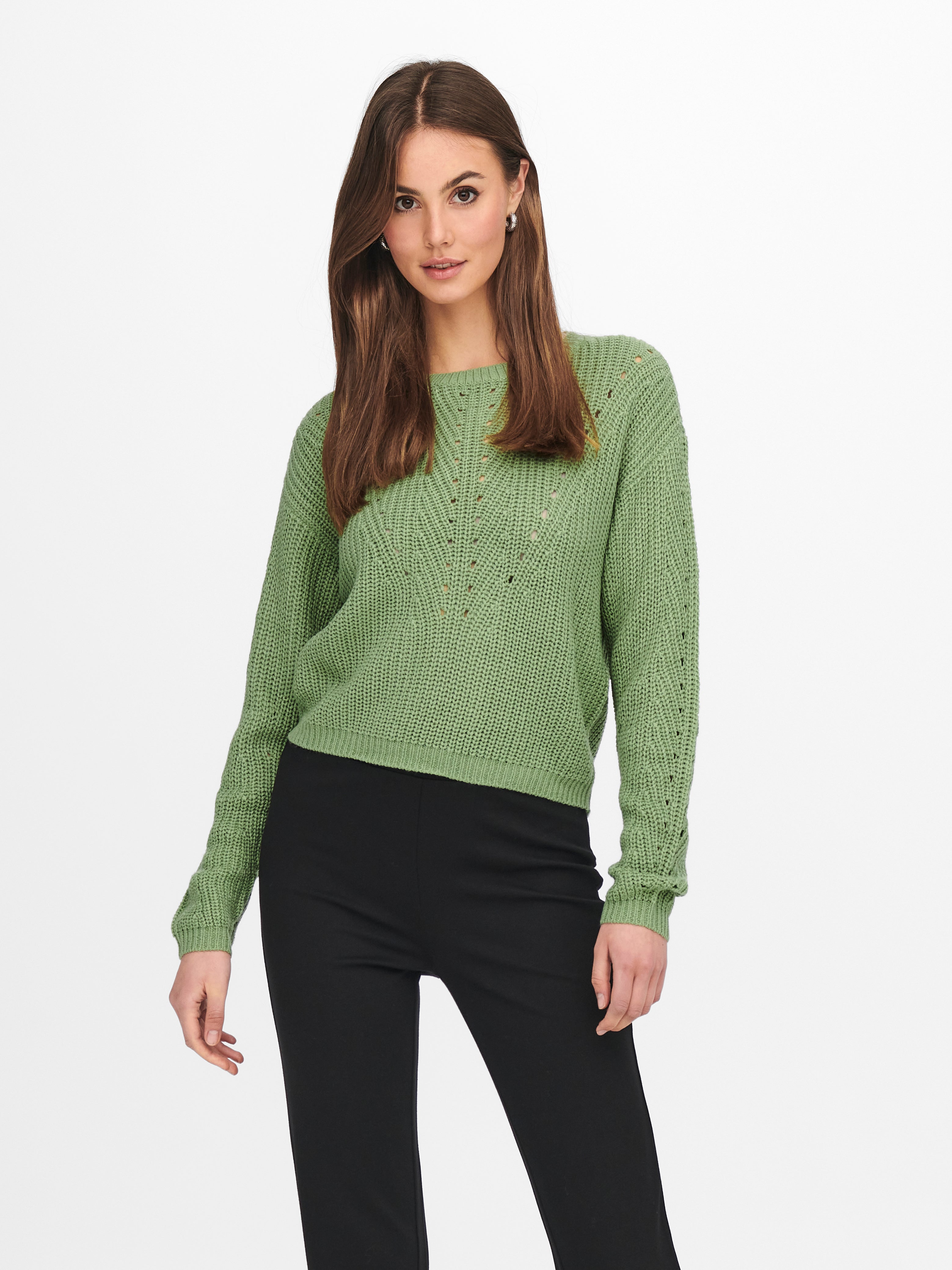 JDYJUSTY Strickpullover Basil