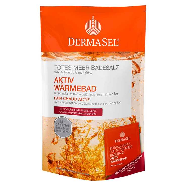 Dermasel Spa Totes Meer Badesalz Aktiv Wärmebad, 1 P
