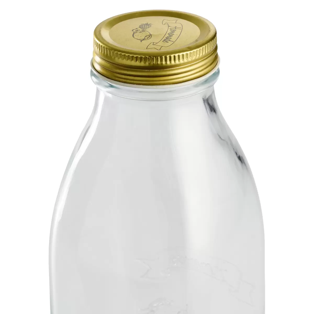 Einmachglas Flasche 1L SCHOU Transparent
