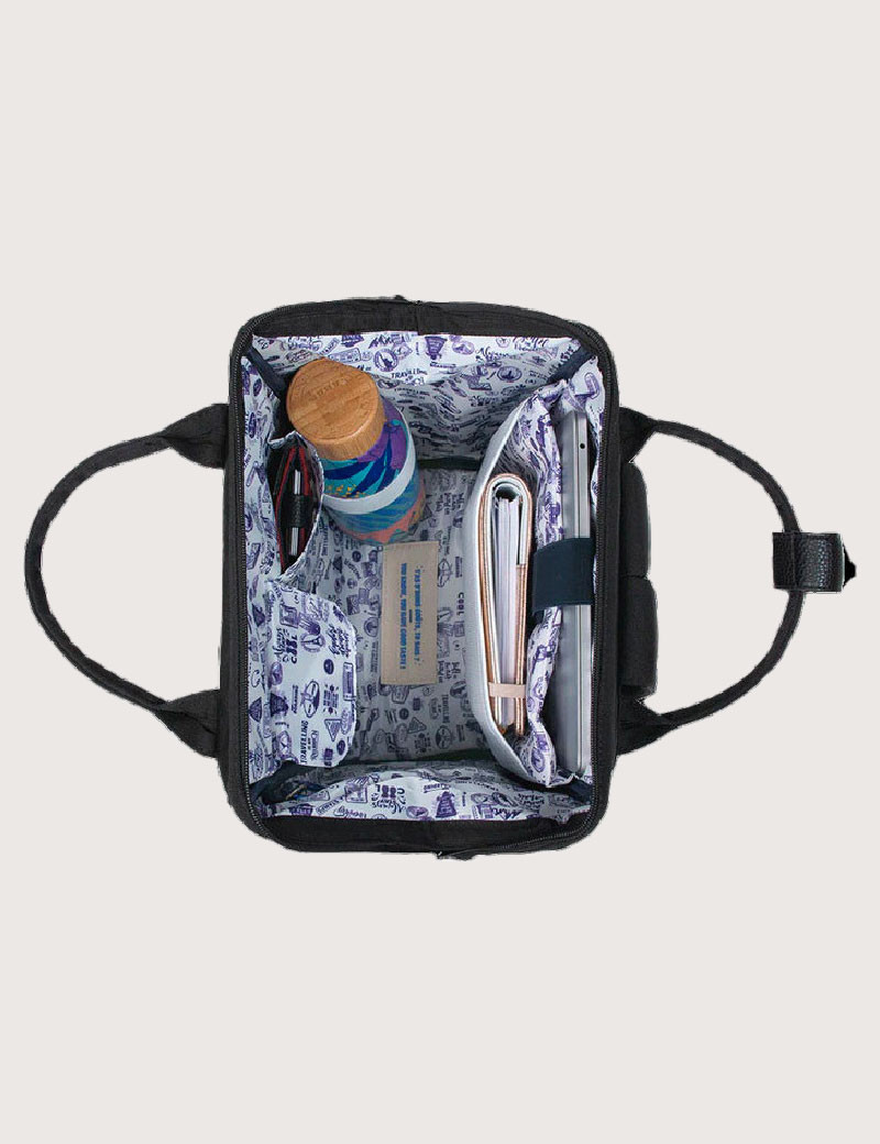 CABAIA SAC À DOS ADVENTURER MEDIUM MALE ROSE + 2 POCHETTES