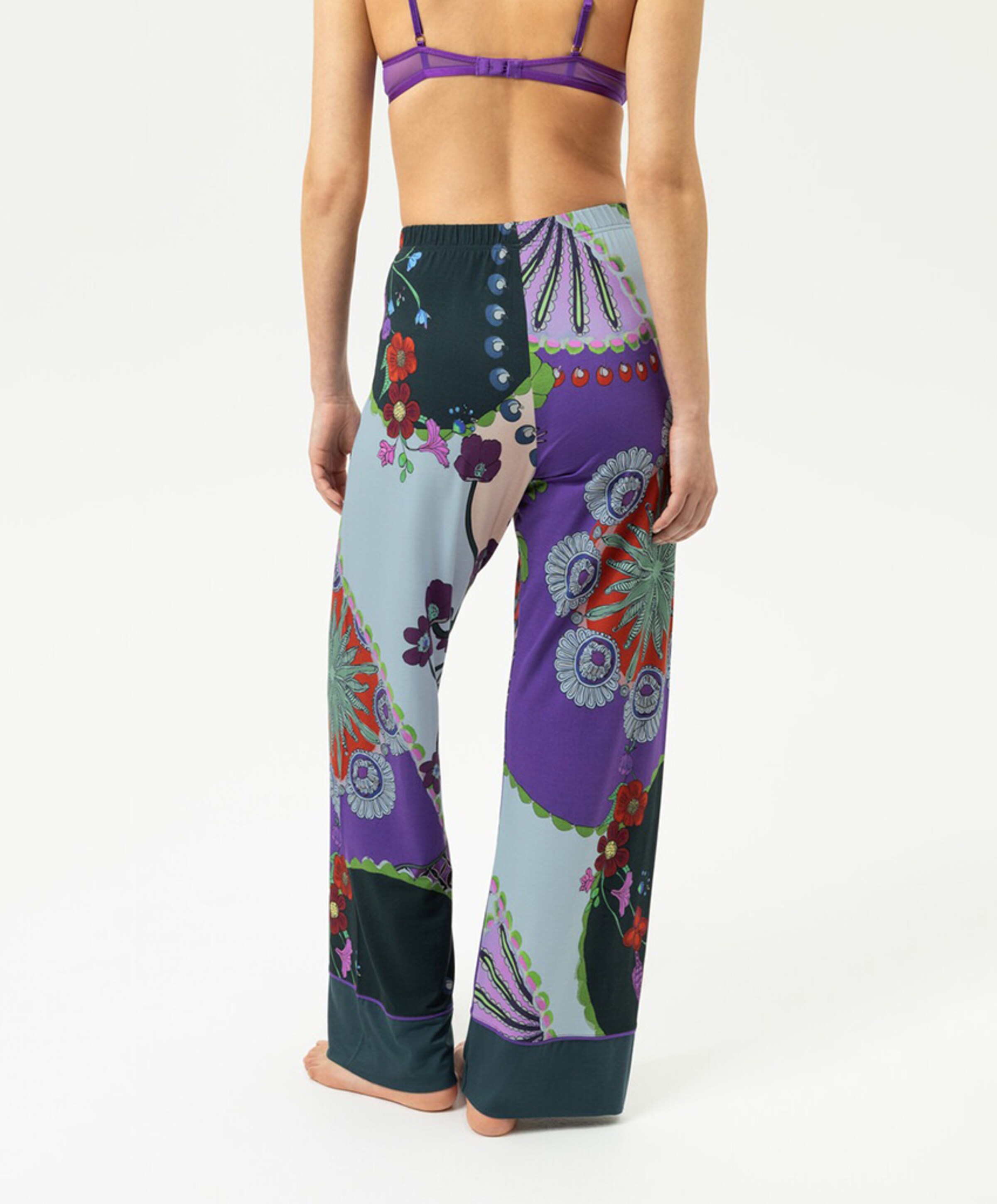 Mey Dames pyjamabroek multicolor