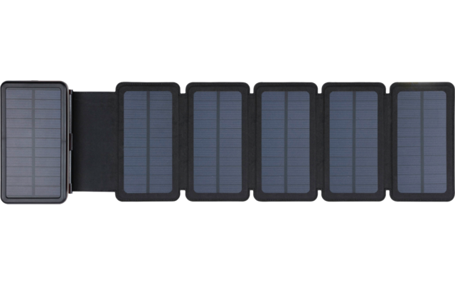 Sandberg 420-73 Solar 6 Panel mit Powerbank schwarz 20000 mAh
